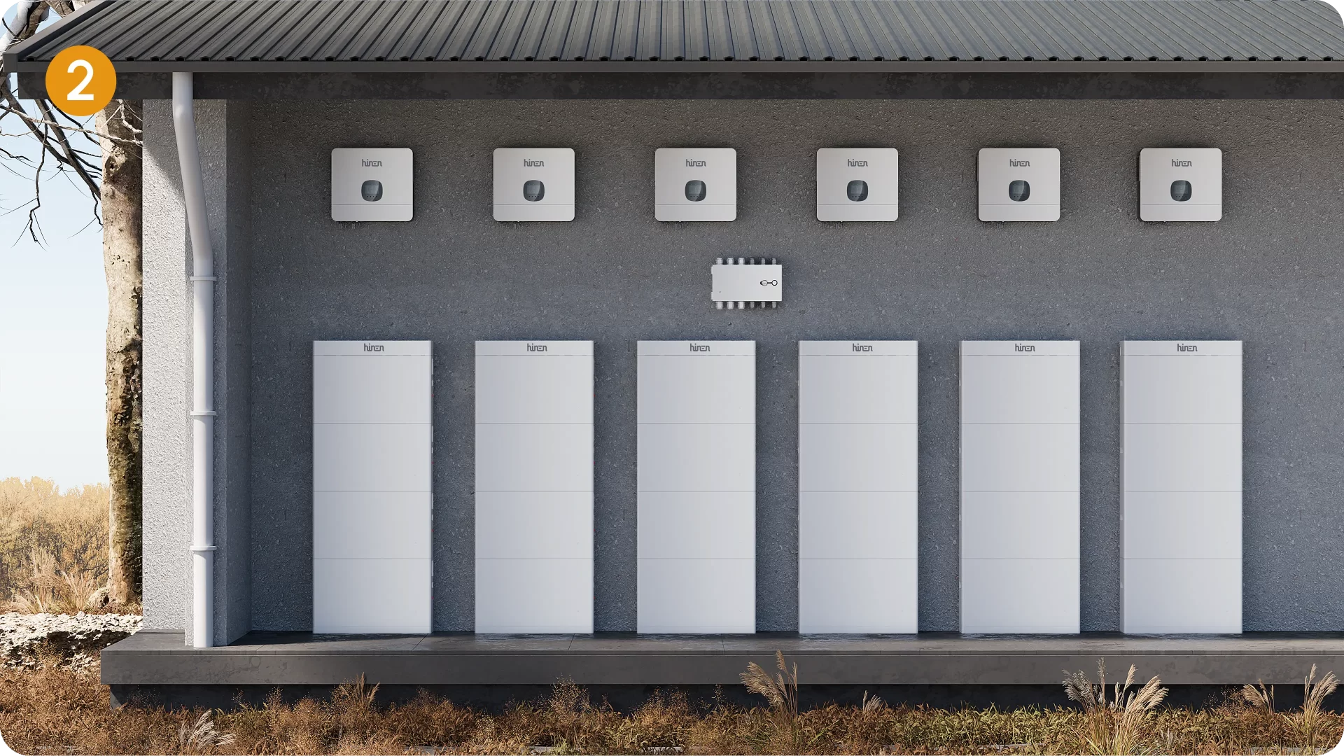 2_six_6kW_off-grid_inverter_six_5kWh_low-voltage_battery_module